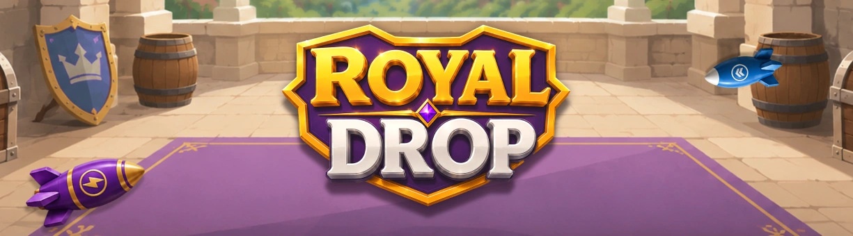 Royal Drop Wide Banner.